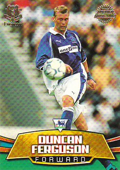 Duncan Ferguson Everton 2002 Topps Premier Gold #E1